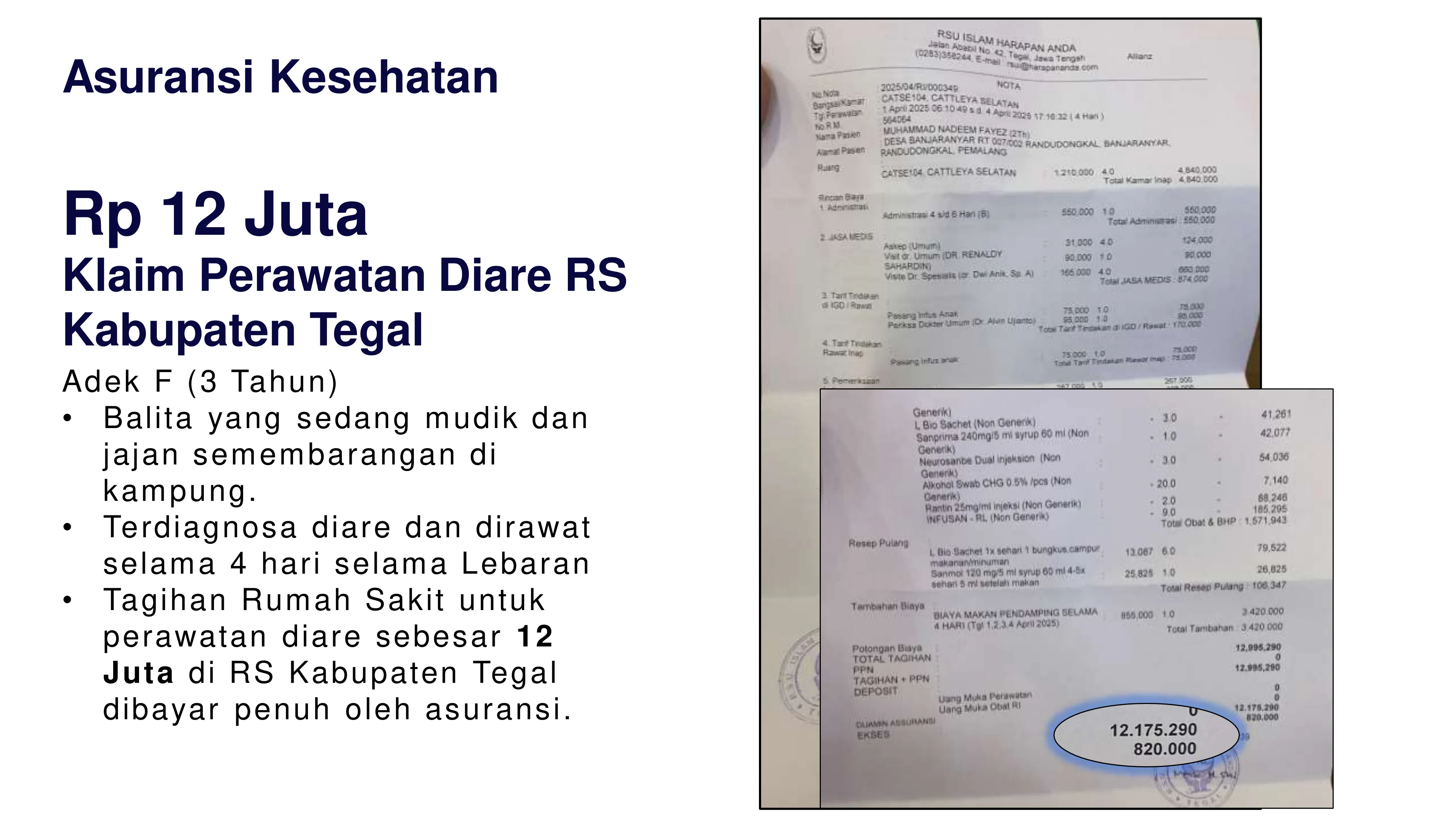 Bukti klaim asuransi 4