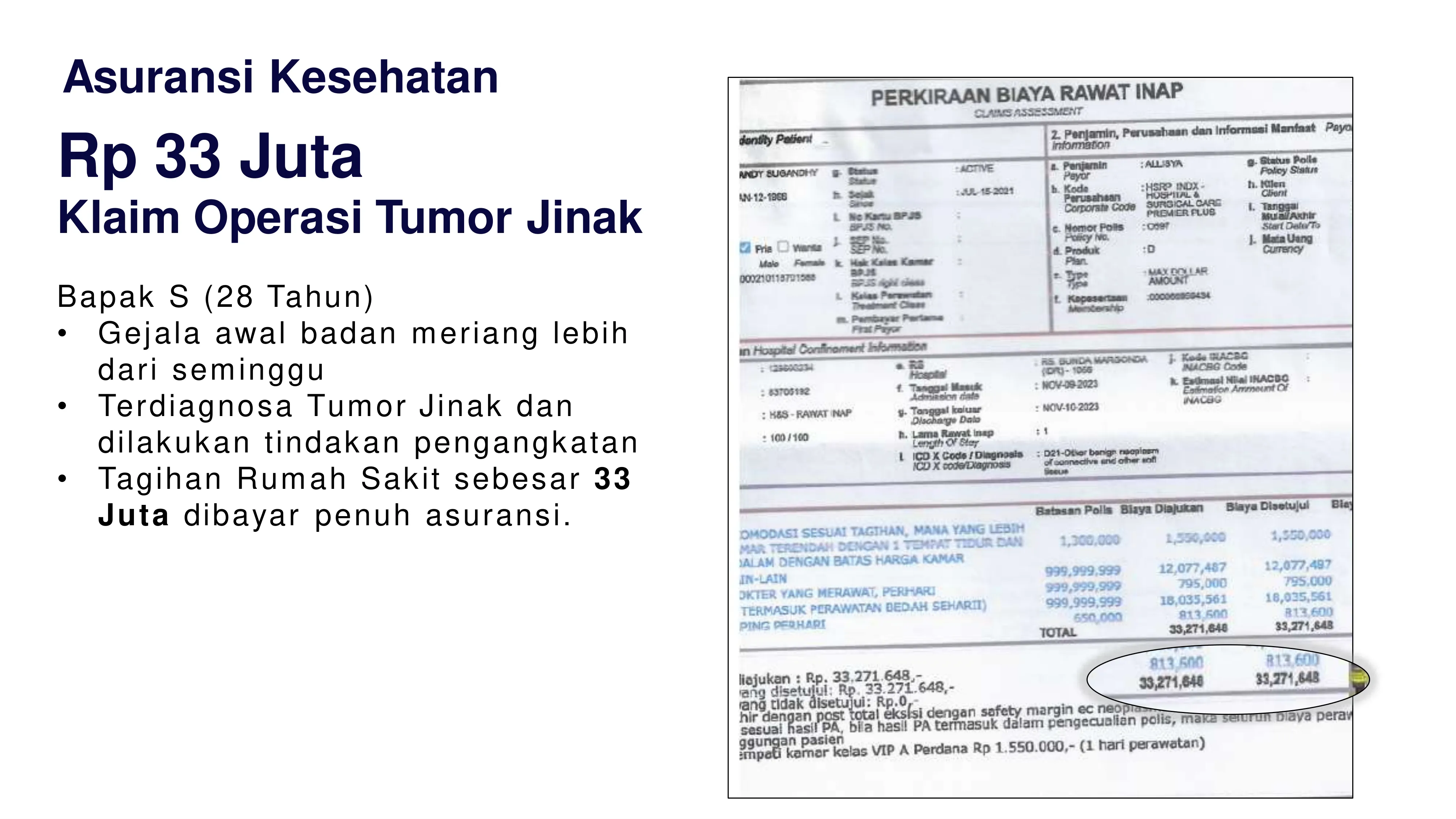 Bukti klaim asuransi 5